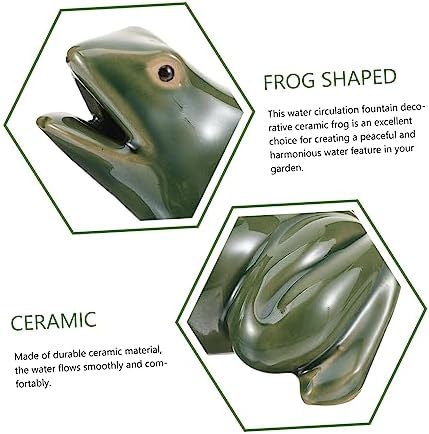 Waterfall Frog Fountain for Garden and Outdoor Decor