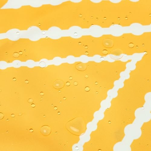 Adabana Waterproof Throw Pillow Covers Set of 2 Boho Yellow and White
