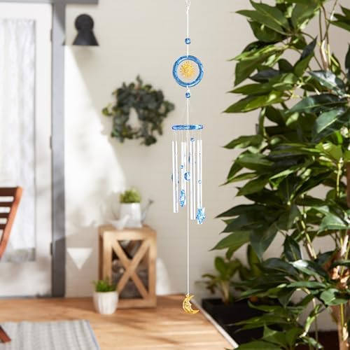Celestial Acrylic Wind Chime for Outdoor Decor