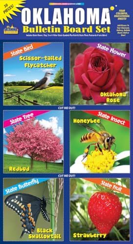 Gallopade Publishing Group Oklahoma Bulletin Board Set