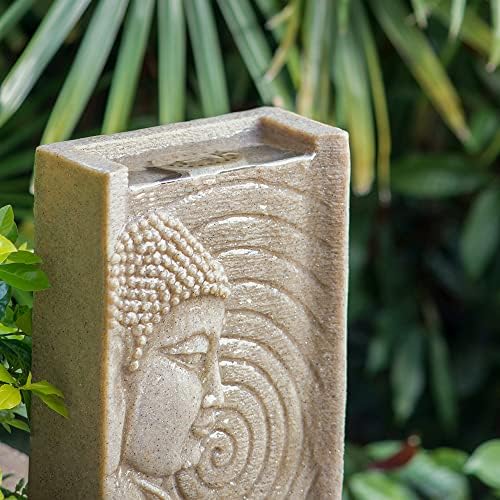 Indoor Outdoor Buddha Water Fountain with LED