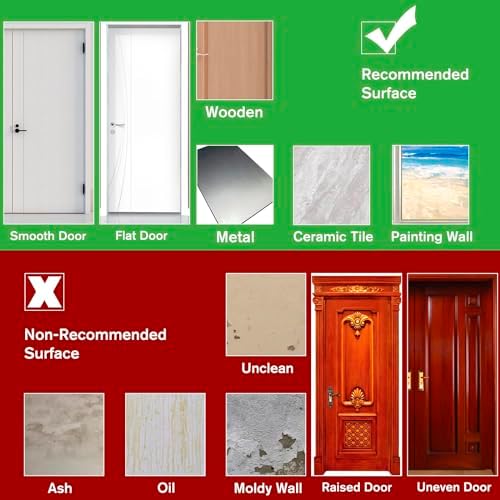 ChezMax 3D Door Murals Peel and Stick Decals