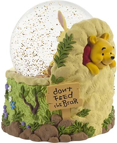 Precious Moments Disney Winnie The Pooh Musical Snow Globe