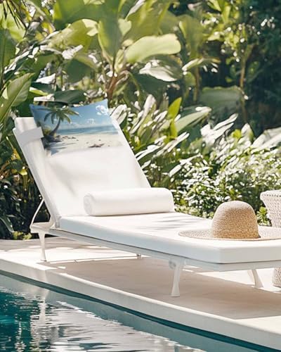 Outdoor Head Pillow with Elastic Strap and Insert 1