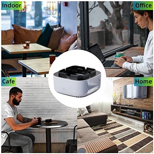Smokeless Ashtray with Filter and Suction Fan