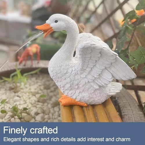 Animal Pond Fountain with Water Spitter Decoration