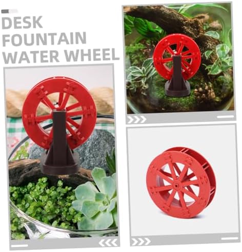 Happyyami 8pcs Water Wheel Fountain Accessories for Decor