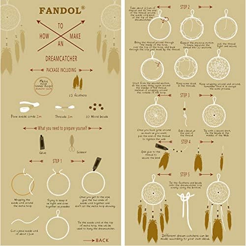 FANDOL DIY Dream Catcher Beginner Kit