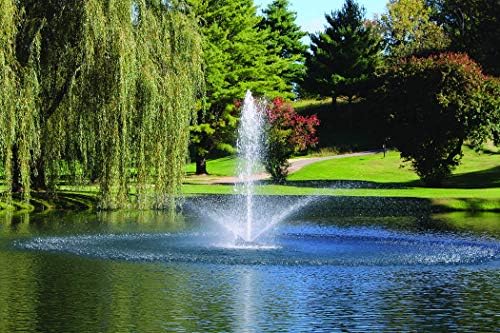 Kasco 1HP J Series Decorative Pond Fountain with RGB Lights