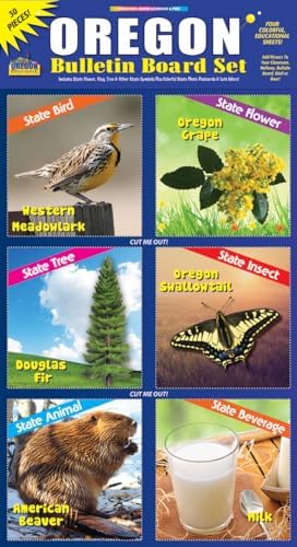 Gallopade Publishing Group Oregon Bulletin Board Set