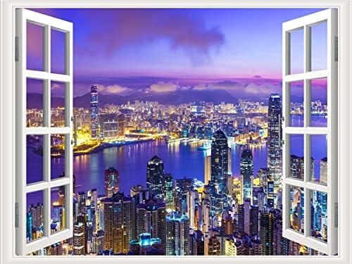 Self-Adhesive Wall Sticker Romantic Ocean Scenery Decor