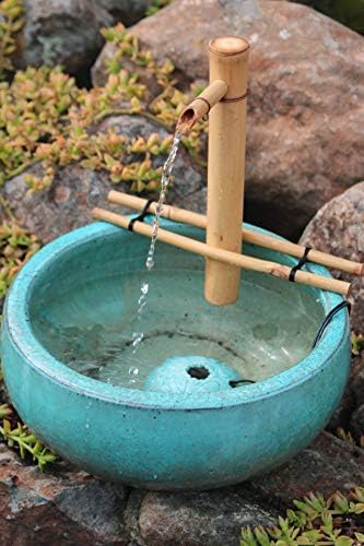 Bamboo Accents 12 Inch Adjustable Fountain Kit with Pump