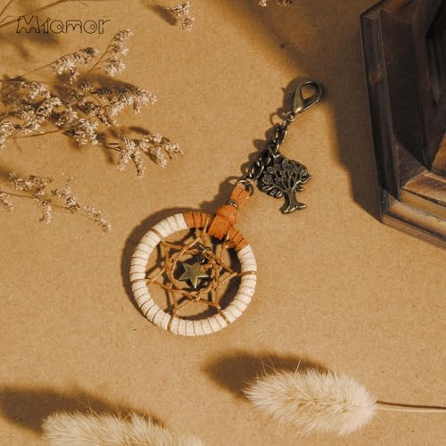 Retro Style Handmade Dream Catcher with Tree of Life Accessories