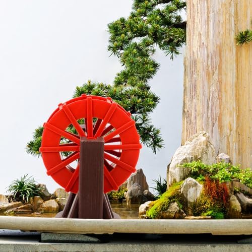 DIY Water Wheel Fountain Accessory for Garden