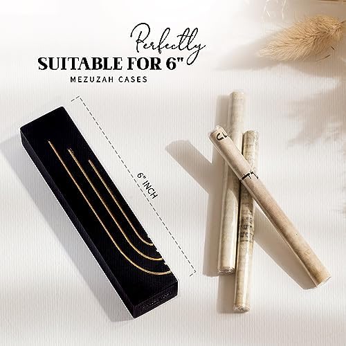 SURI Kosher Mezuzah Scroll 5 Inch Hand-Written by Rabbi