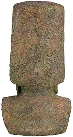 Design Toscano Grey Stone Medium Moai Head Sculpture
