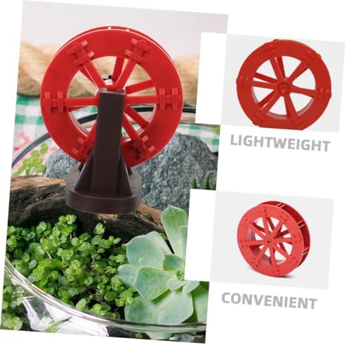 10pcs Mini Water Fountain Wheel for Zen Garden Decor