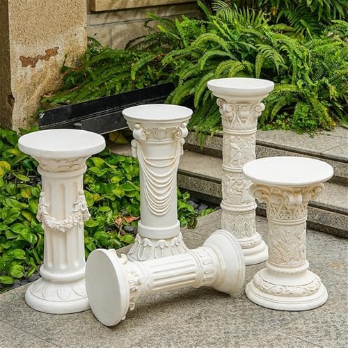 Greek Column Decorative Pedestal Base for Statues and Vases