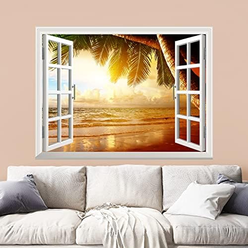Wall26 Removable Wall Sticker - Sunrise on The Oceanside 24x32