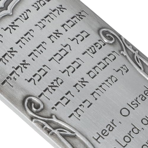Uonlytech Mezuzah Scroll Plaque for Door