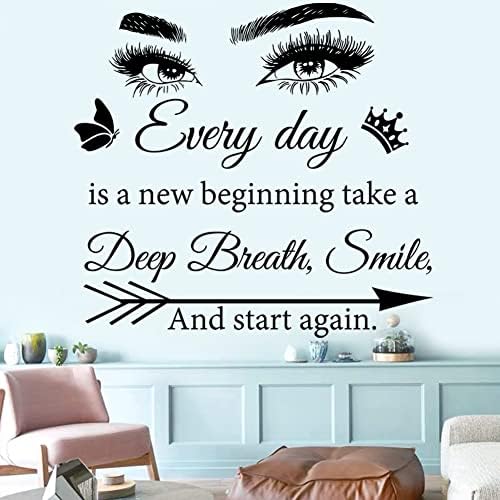 Motivational Wall Decal Every Day is a New Beginning