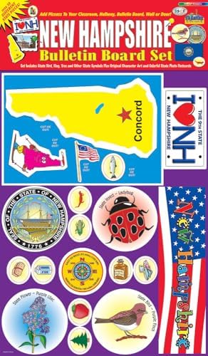 Gallopade Publishing Group New Hampshire Bulletin Board Set