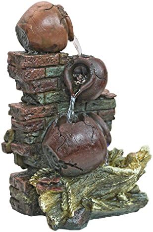 Design Toscano Villa La Piccolina Illuminated Garden Fountain