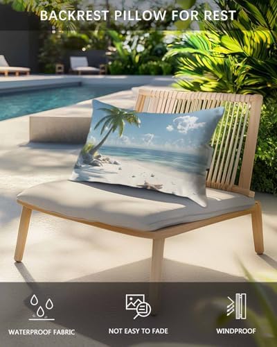 Outdoor Head Pillow with Elastic Strap and Insert 1