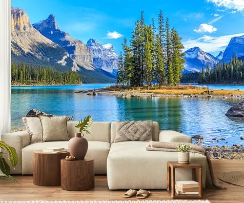 Nature Landscapes Mural Wallpaper for Bedroom Living Room Basement