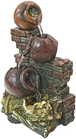 Design Toscano Villa La Piccolina Illuminated Garden Fountain