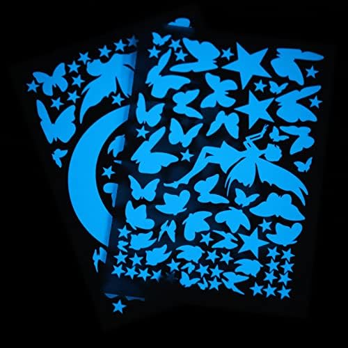 Fantasy Fairy Glow in Dark Wall Decal Sticker