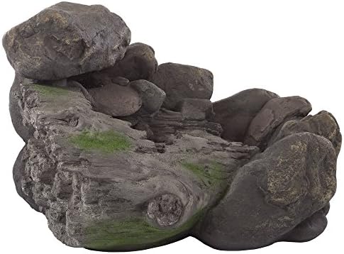 Outdoor Fountain with Polyresin Stone Waterfall