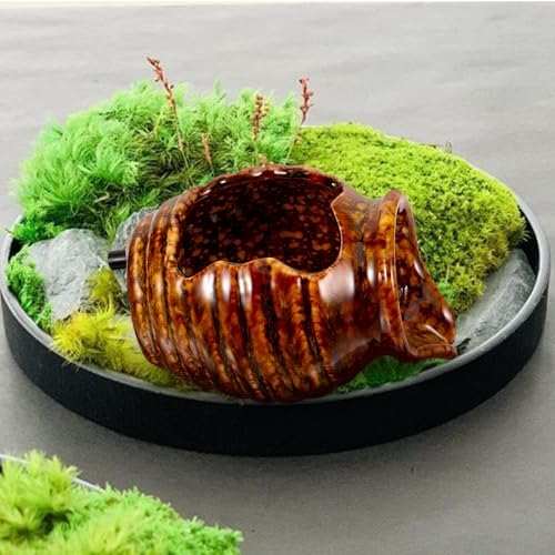 Luxshiny Ceramic Water Fountain Jar with Pump