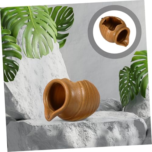 PRETYZOOM Ceramic Water Fountain Ornament for Outdoor and Indoor Use