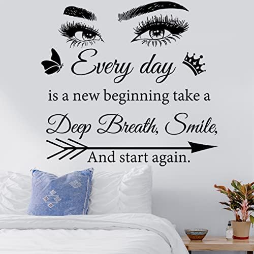 Motivational Wall Decal Every Day is a New Beginning