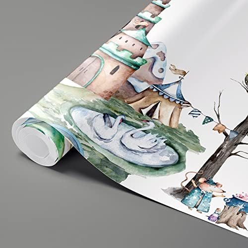 IDEA4WALL Autumn Fall Tree Forest Wall Sticker 36x48
