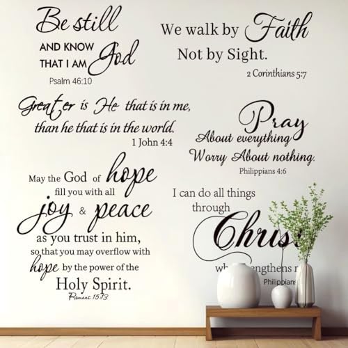 Inspirational Quote Wall Decals for Home Rooms