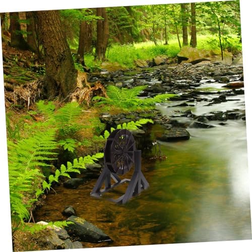 1Set Micro Rotating Water Wheel for Fountain Decoration
