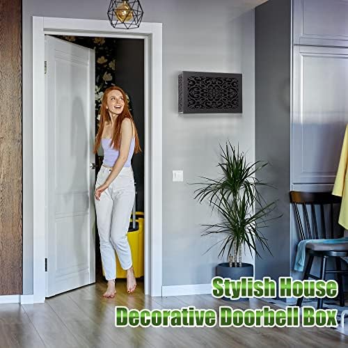 Saillong Doorbell Chime Cover Box - Dark Gray