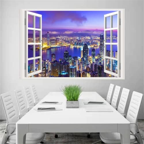 Self-Adhesive Wall Sticker Romantic Ocean Scenery Decor