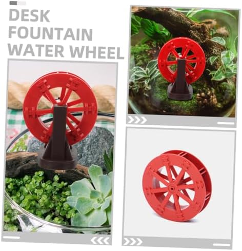 10pcs Mini Water Fountain Wheel for Zen Garden Decor