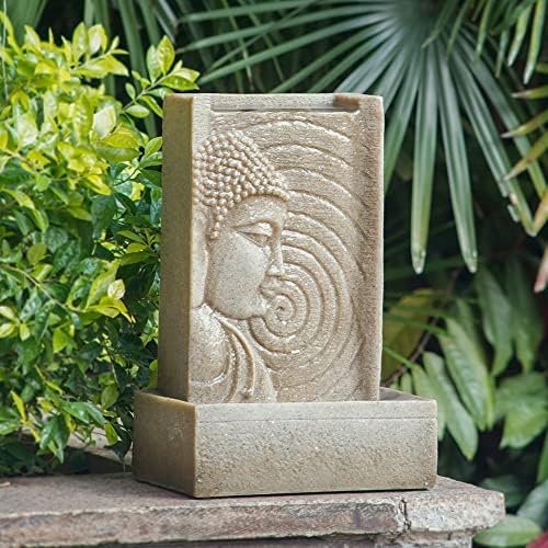 Indoor Outdoor Buddha Water Fountain with LED