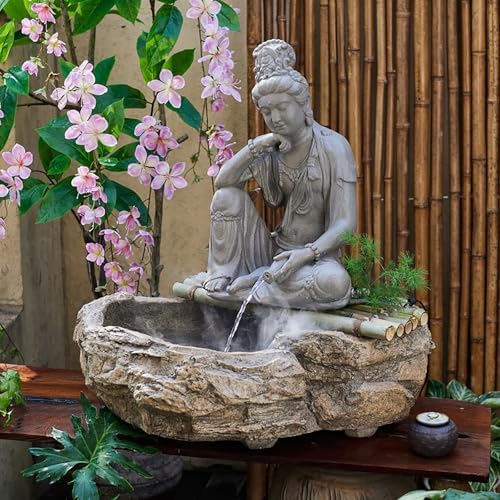 Stylish Pond Spitter Fountain for Outdoor Decor