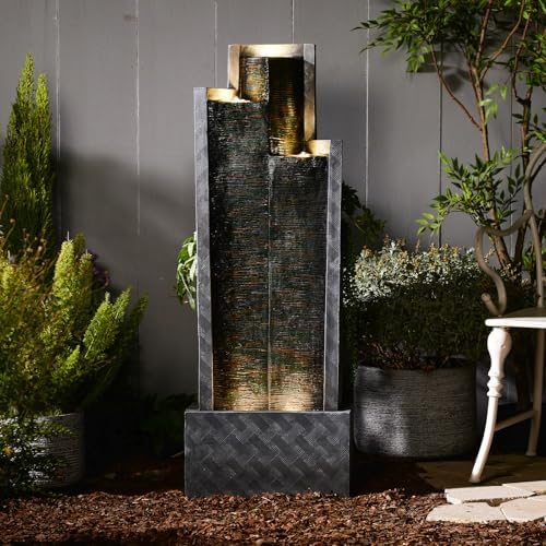 496 Inch Tall Freestanding Water Fountain with Lights