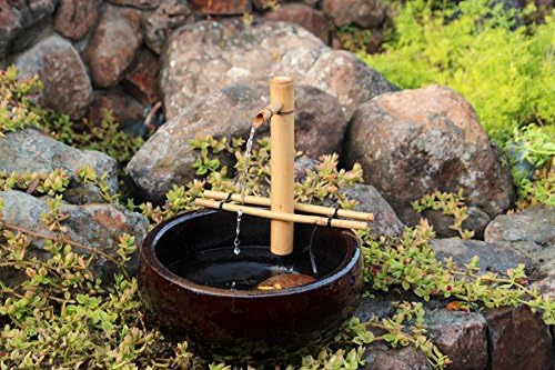 Bamboo Accents 12 Inch Adjustable Fountain Kit with Pump