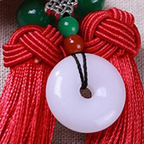 Garneck Car Rear View Mirror Hanging Tassel Ornament