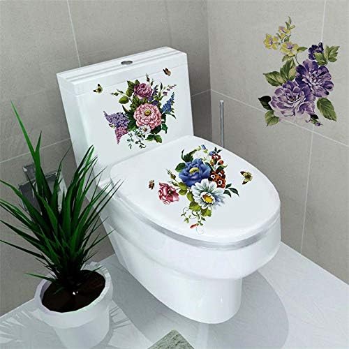 3Pcs Butterfly Flower Wall Stickers for Decor