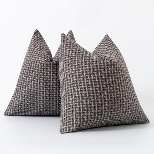Kevin Textile Waterproof Throw Pillow Covers Pack of 2
