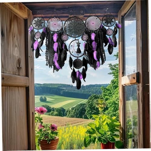 5Pcs Set Dreamcatcher Wall Hanging Decor