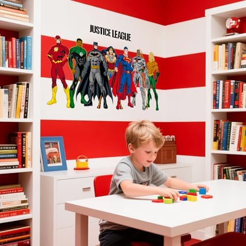 CoCube Superhero Wall Stickers for Kids
